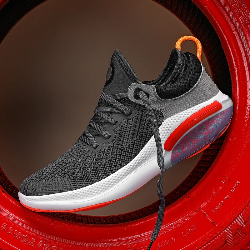 

Casual Sneaker Solid White Fashion Knitting Shoes Men Mesh Sneakers Mens Zomerschoenen Heren Men's Summer Sandals