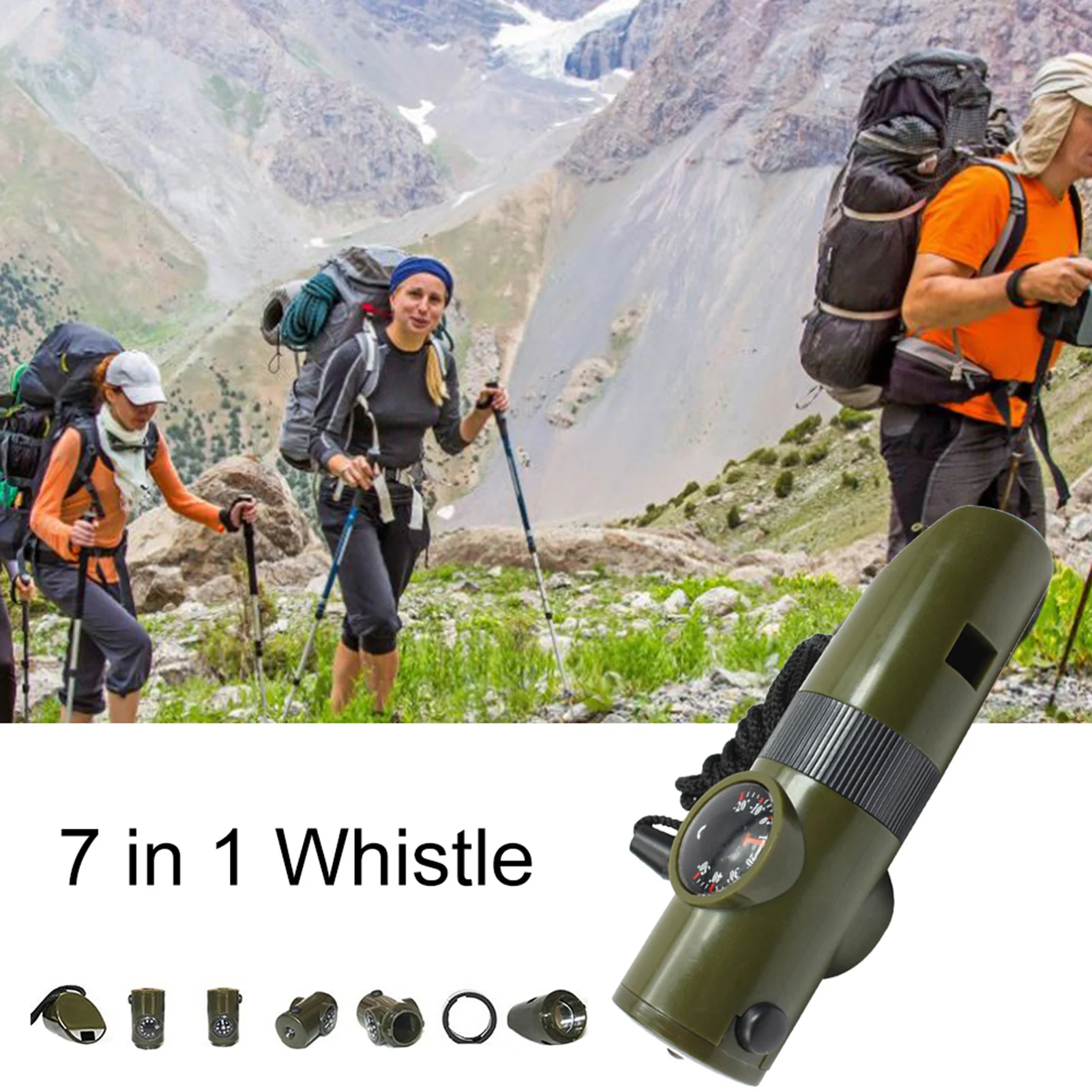 

Outdoor Whistle Multifunctional Lifesaving Camping Whistle