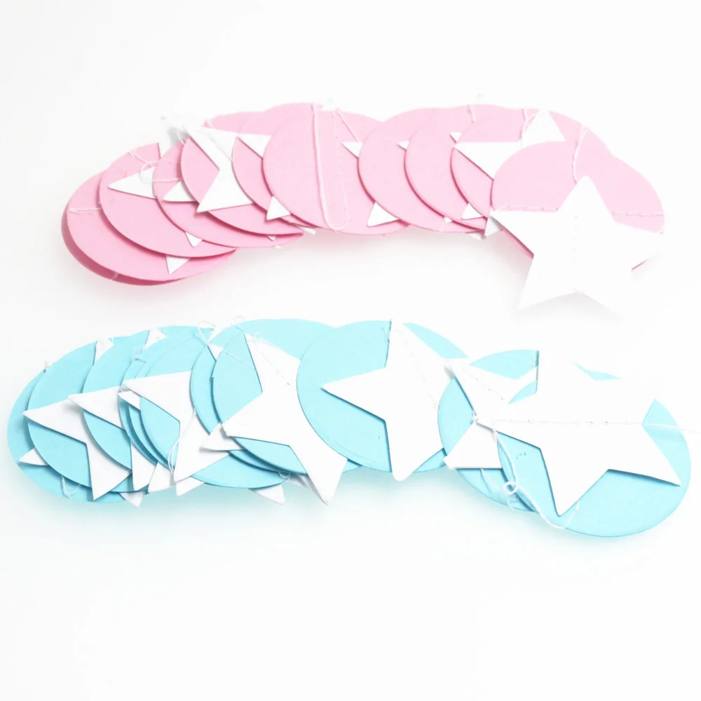 3 шт./партия звезда Круглый Круг гирлянда украшения занавес настенный поп диск