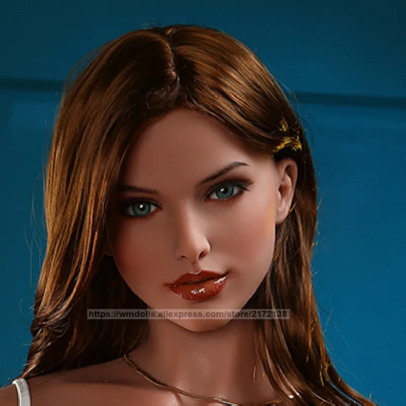 WMDOLL секс-кукла из тпе головы Tan skin секс кукла для 150-176 см Любовные куклы
