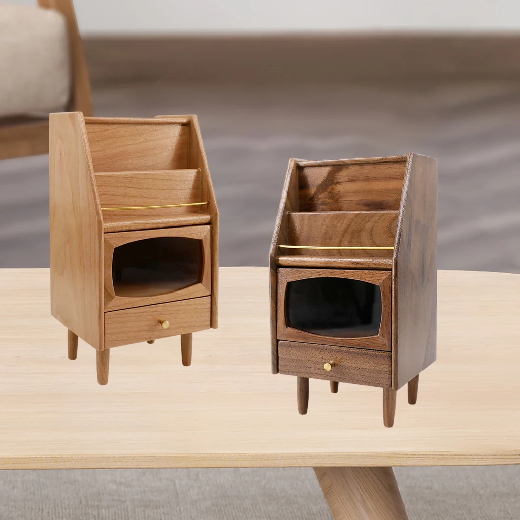 

1:6 Doll House Side Cabinet Stand Furniture Miniature Room Decor Ornament