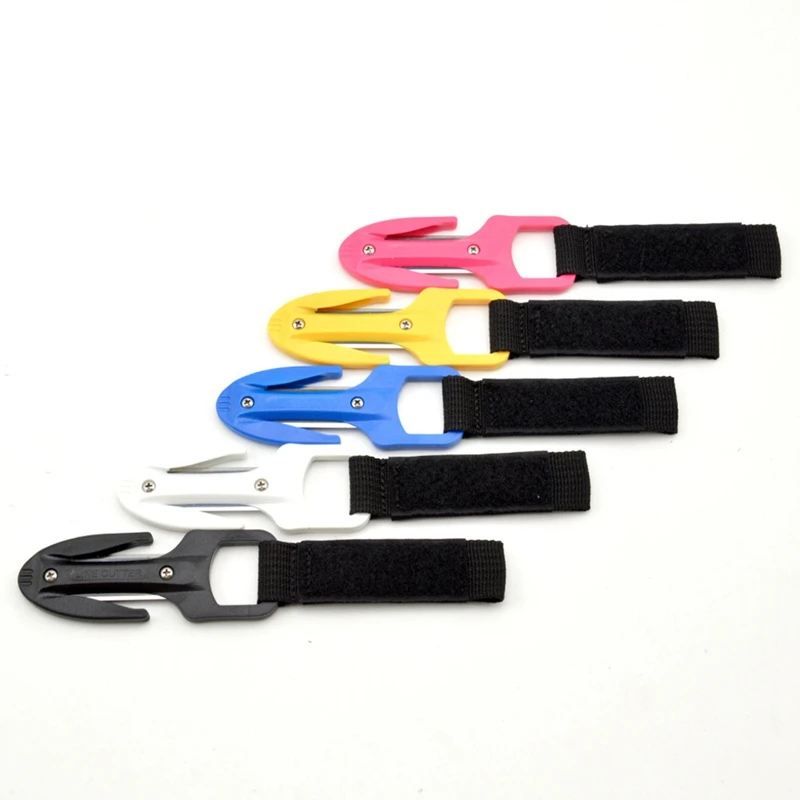 Нож для погружения с аквалангом двухсторонний резак веревкой сетчатый трос