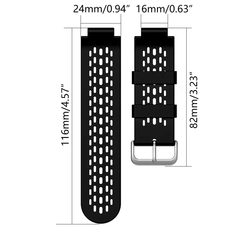 

2011 New Soft Silicone Replacement Watch Band Wrist Strap Breathable Sport Watch Bracelet For Garmin Approach S4/S2 Vivoactive