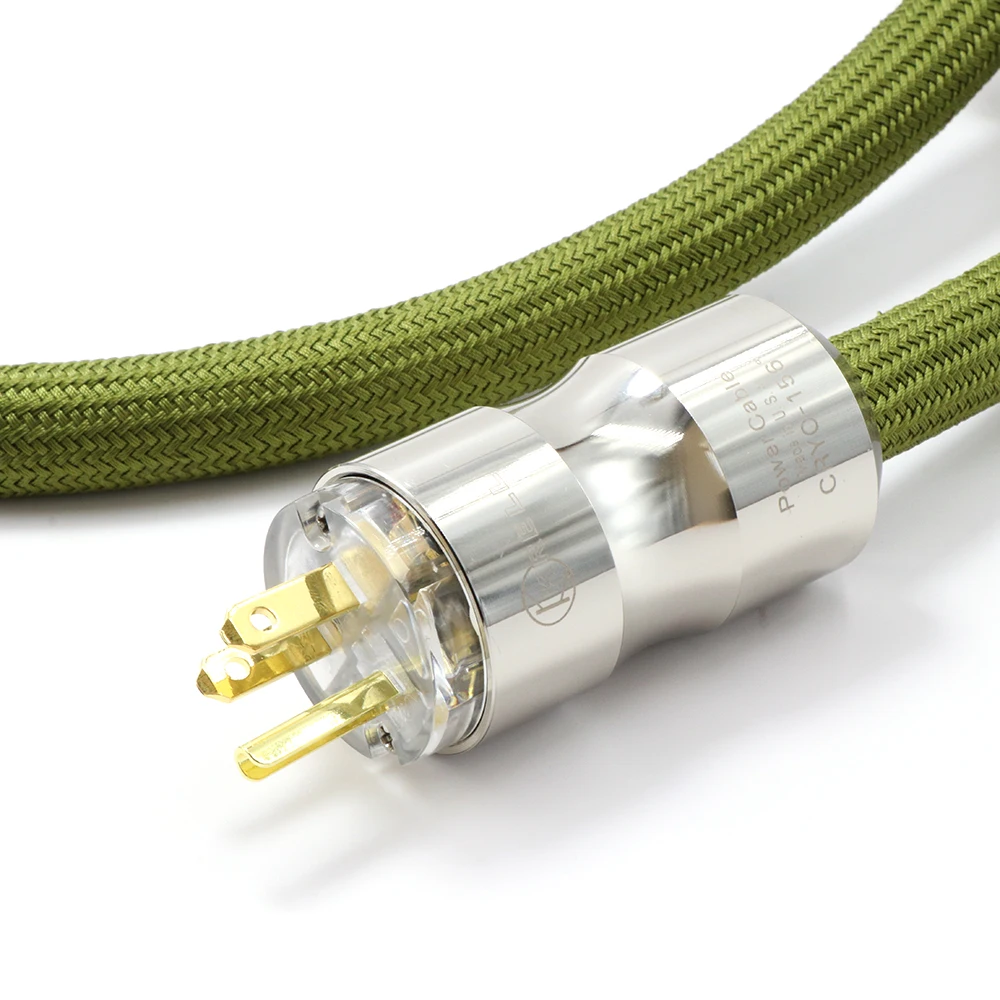 Высококачественный медный кабель питания переменного тока OFC для AMP DVD-плеера