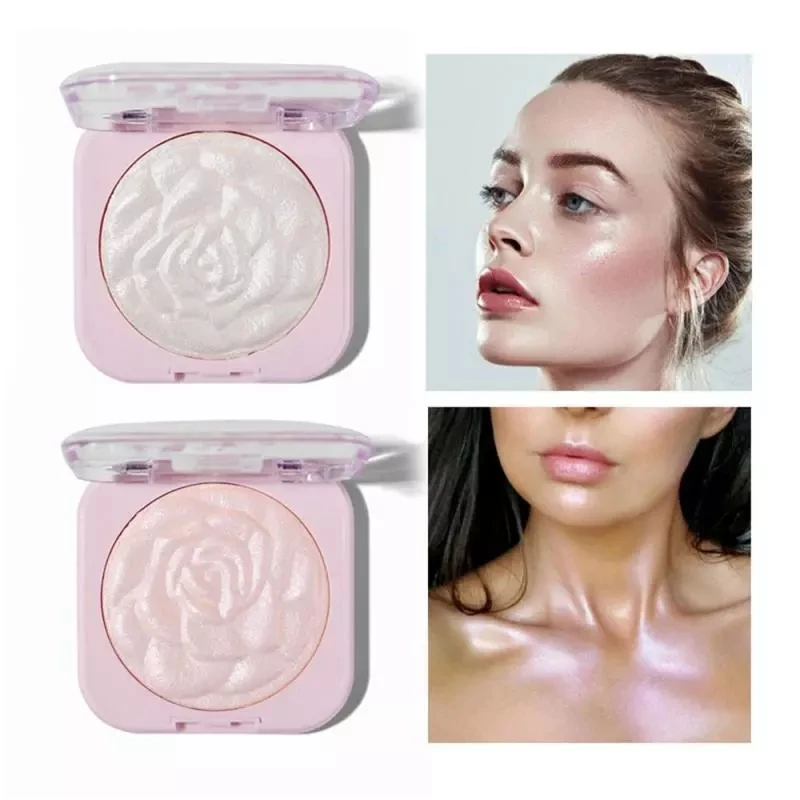 

Face Highlighter Illuminating Contouring Shimmers Powder Face Glitter Cream Oil Control Waterproof Brighten EY669