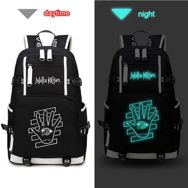 

Anime Jujutsu Kaisen Yuji Itadori Backpack Cosplay Oxford Bag Schoolbag Travel Bags Laptop Shoulder Bags
