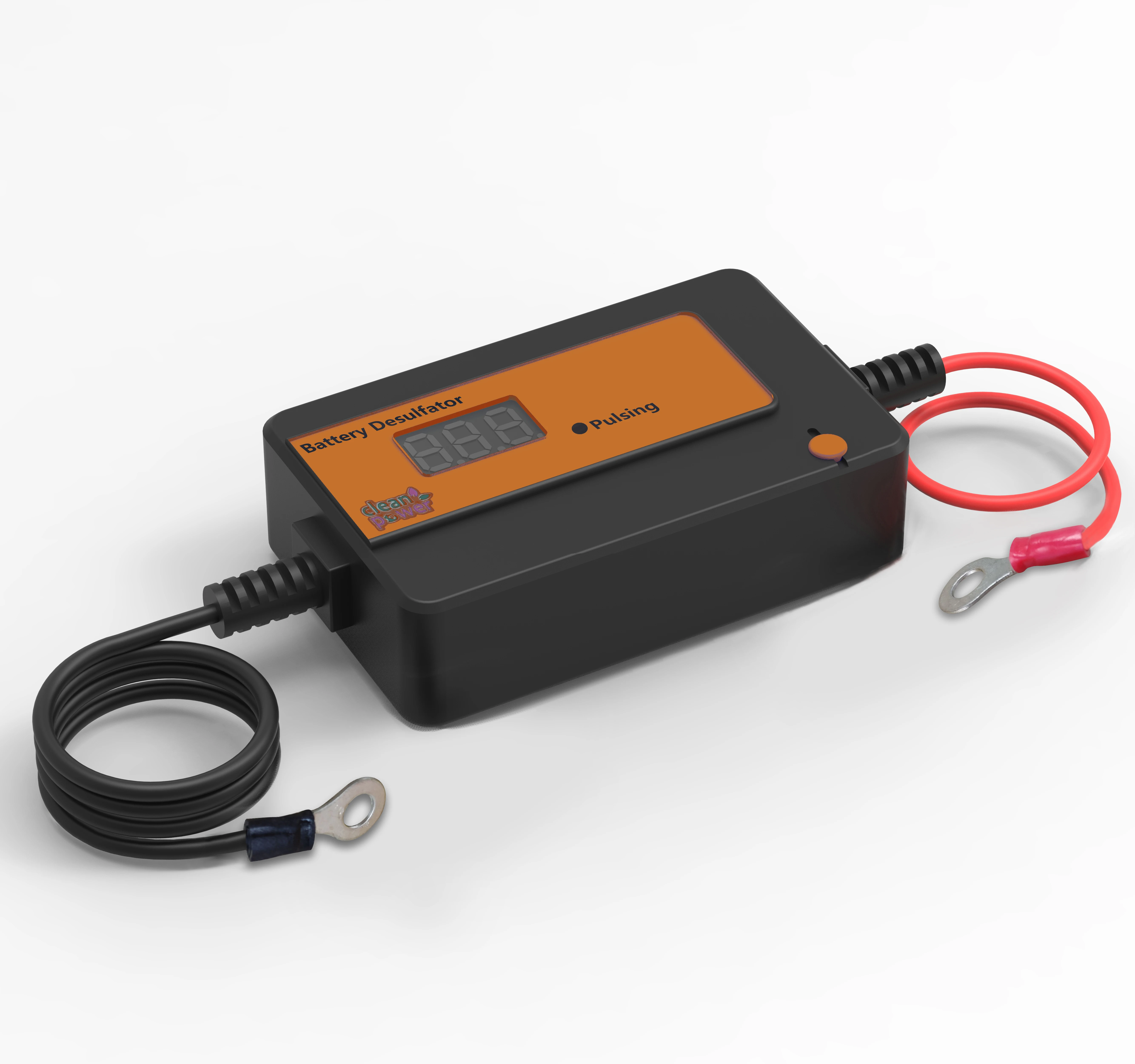 Auto Pulse Desulfator for 2A Lead Acid Batteries 12/24/36/48V Battery Regenerator with Circular Ring Orange | Электроника