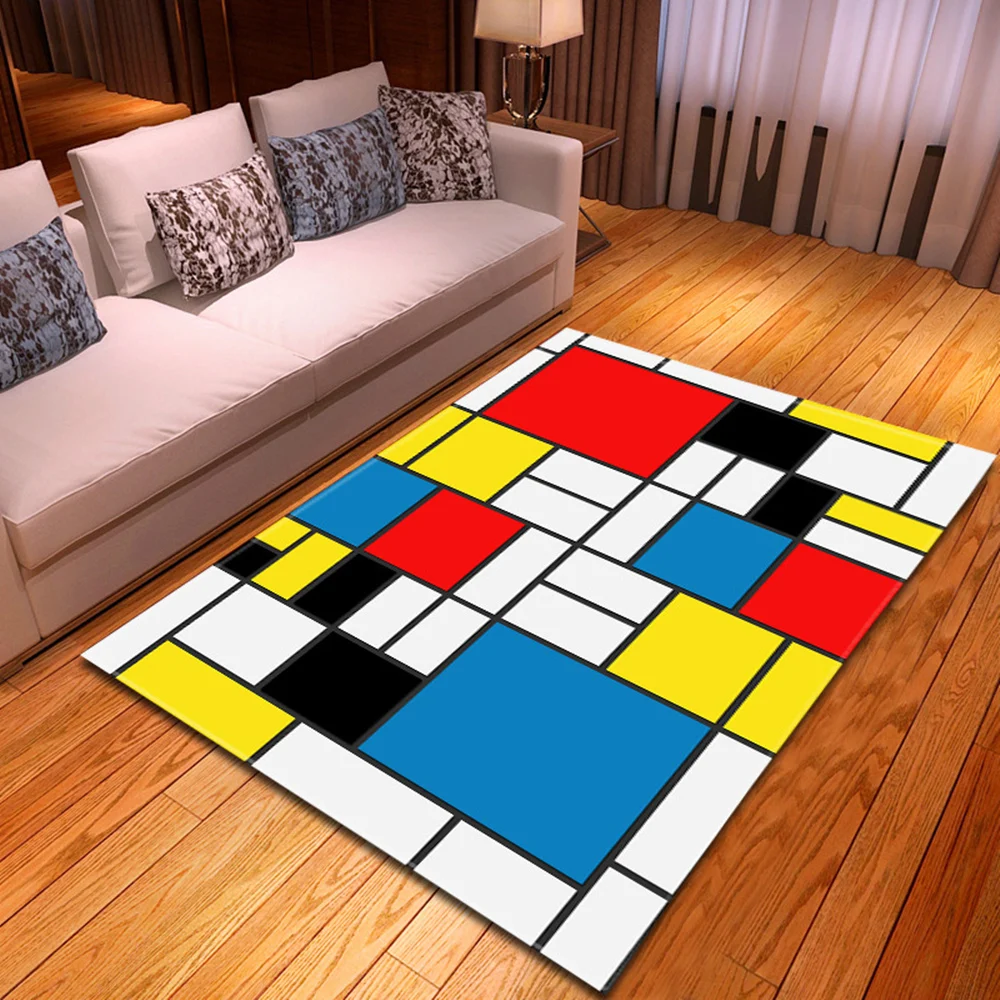 Ковры для гостиной спальни прикроватный декоративный ковер современный