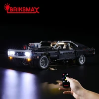 briksmax led light kit for 42111 doms dodge charger remote control edition