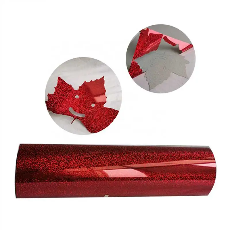 Теплопередача виниловая ширина 20 дюймов голограмма Железная на переноске HTV