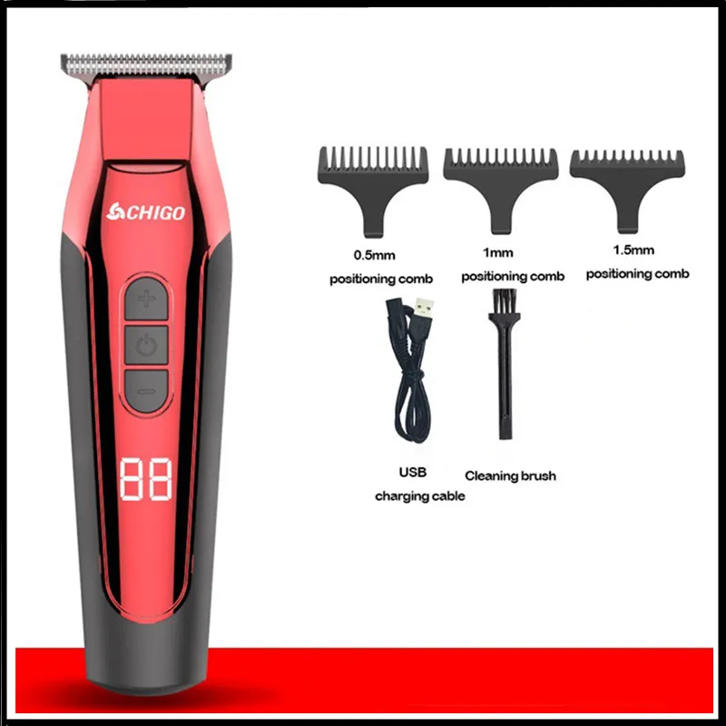 

Professional hair trimmer men Styling beard grooming hair clipper barber USB electric hair cutting machine Electric Ear Trimmers