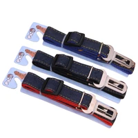 denim cat leashes dogs car seat belt cheap dog safety leash lever harness lead clip traction prevent break free pets supplies