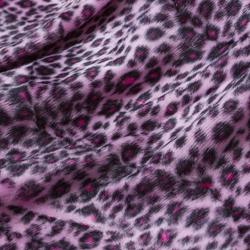 Мягкая плюшевая ткань для дивана мягкая бархатная с принтом тигра леопарда