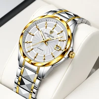 lige luxury automatic mechanical watch mens top brand tungsten steel waterproof wrist watch fashion sport business men watches