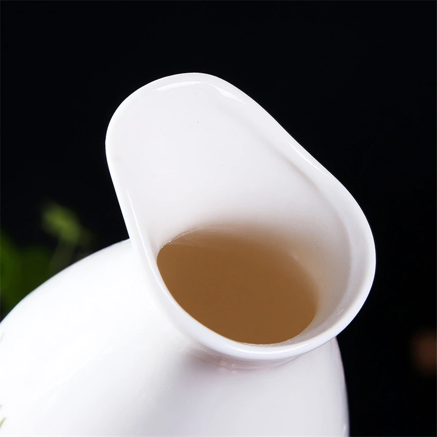 Набор японского сакэ набор из 6 предметов ручной росписи Фарфоровая керамика