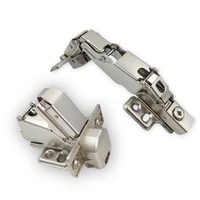 1pcs 165 degree alloy hinge hydraulic disassemble door hinges buffer soft close for cabinet door cupboard furniture hardware