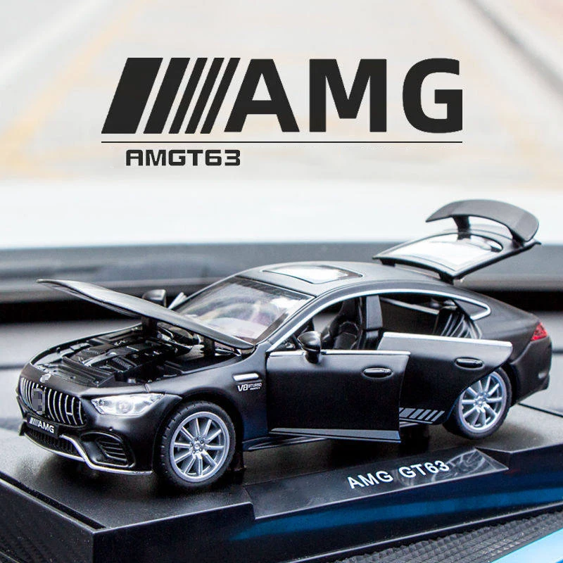 

Svip New 1:32 BENZ AMG GT63 Alloy Car Model Diecasts Toy Vehicles Cars 6 Doors Opened Educational Auto For Children Gifts Boy