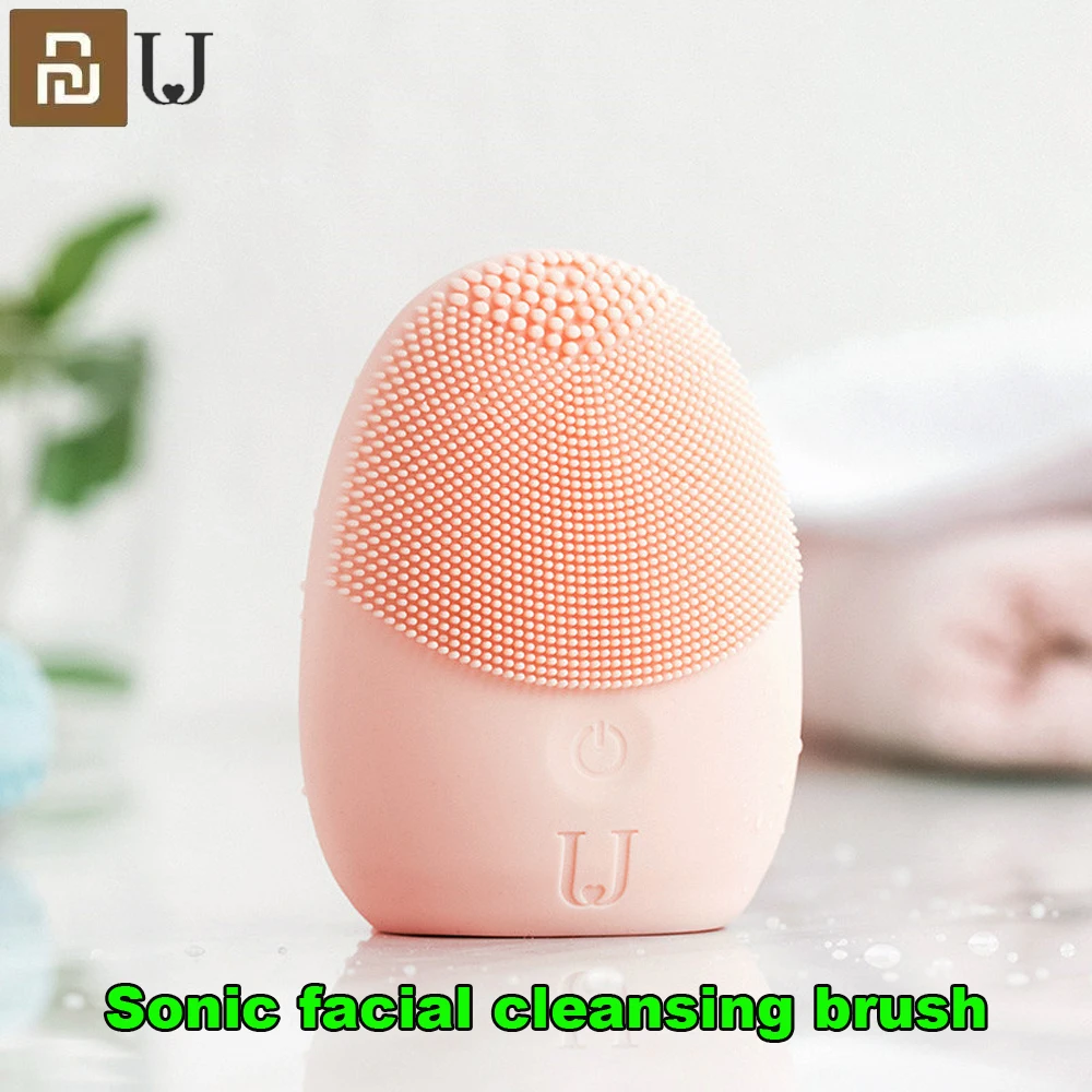 Youpin sonic Щетка для очищения лица Мини электрическая Массажная стиральная машина