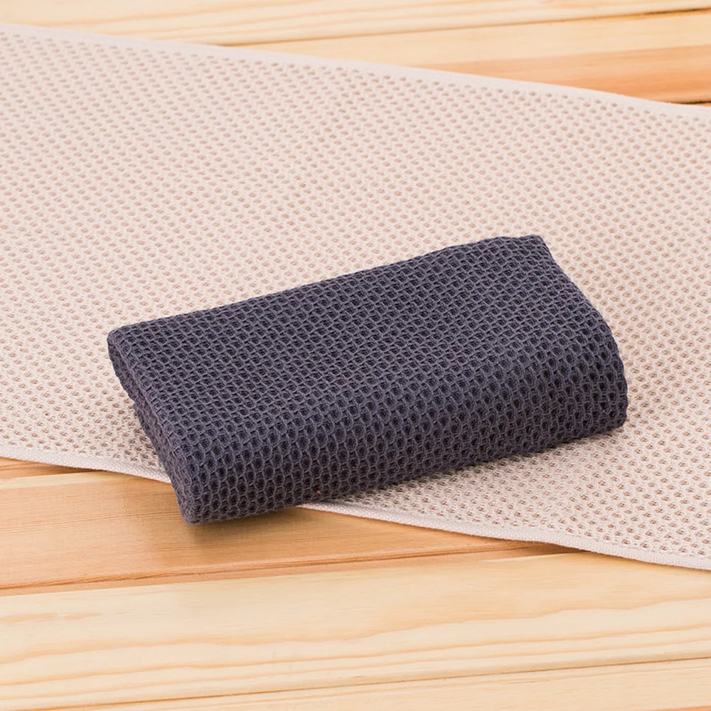 1 шт. 100% хлопок полотенце для рук s взрослых клетчатое сотовое Уход за лицом ванная