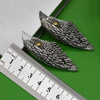 mini eagle head knife m390 brass eagle claw high quality outdoor survival tool pocket knife edc necklace knife gift knives