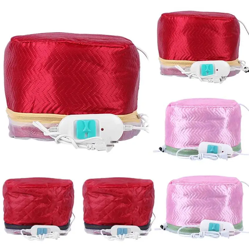 Thermo-cap Hair Steamer Cap Electric Heating Thermal Treatment Hat for hair gorro termico para cabello tratamiento | Красота и