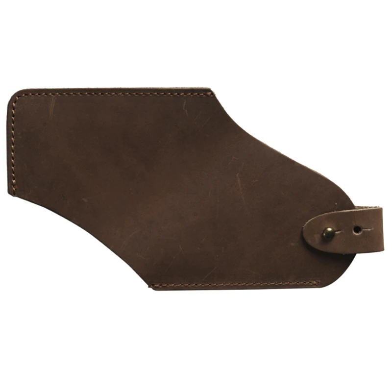 

Crazy Horse Leather Mobile Phone Waist Bag Outdoor Sports Cellphone Holster Case PXPF