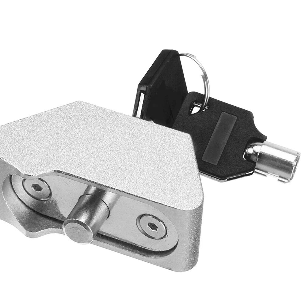 

Street Bike Brake Lever Lock Easy Install Motorcycle Aluminum Alloy Useful Scooter Universal Safety With Keys Anti Theft