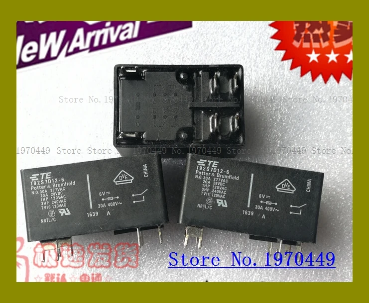 

T92S7D12-6 6VDC/30A T92S7D12-6
