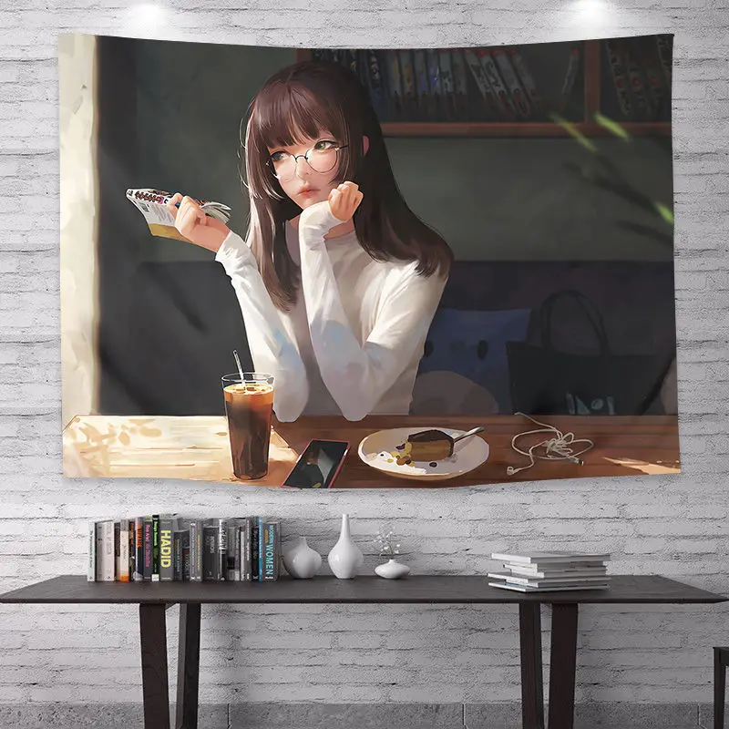 Фон для фотографий Сексуальная девушка настенная ткань подвесная спальни