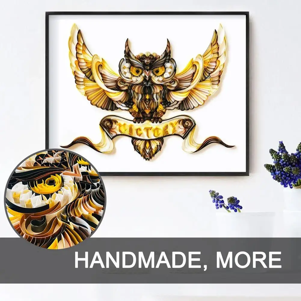 Набор для рисования сделай сам бумажная самодельная вышивка с рисунком попугая