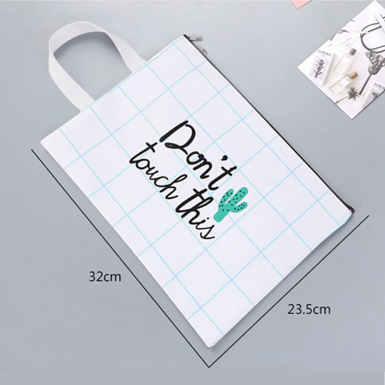 A4 Размер Оксфорд ткань сетки сумки для документов органайзер файлов папок с