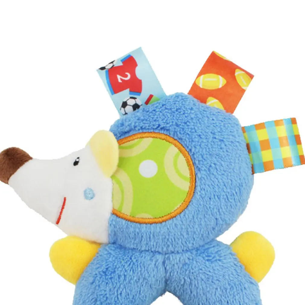 0-1Y Cartoon Baby Rattle Mobiles Cute Toys Animal Hand Bell Soft Toddler Plush Bebe | Игрушки и хобби