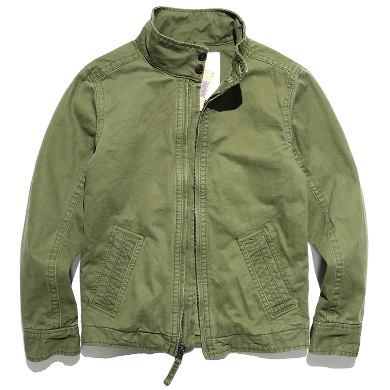 Куртка-бомбер мужская Осень-зима камуфляжная в европейском и американском стиле