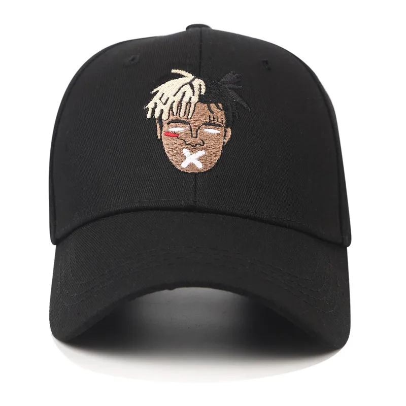 Высокое качество хлопок певица xxxtentacion дреды Snapback кепки для мужчин женщин хип-хоп папа шляпа бейсбольная Кепка Bone Garros