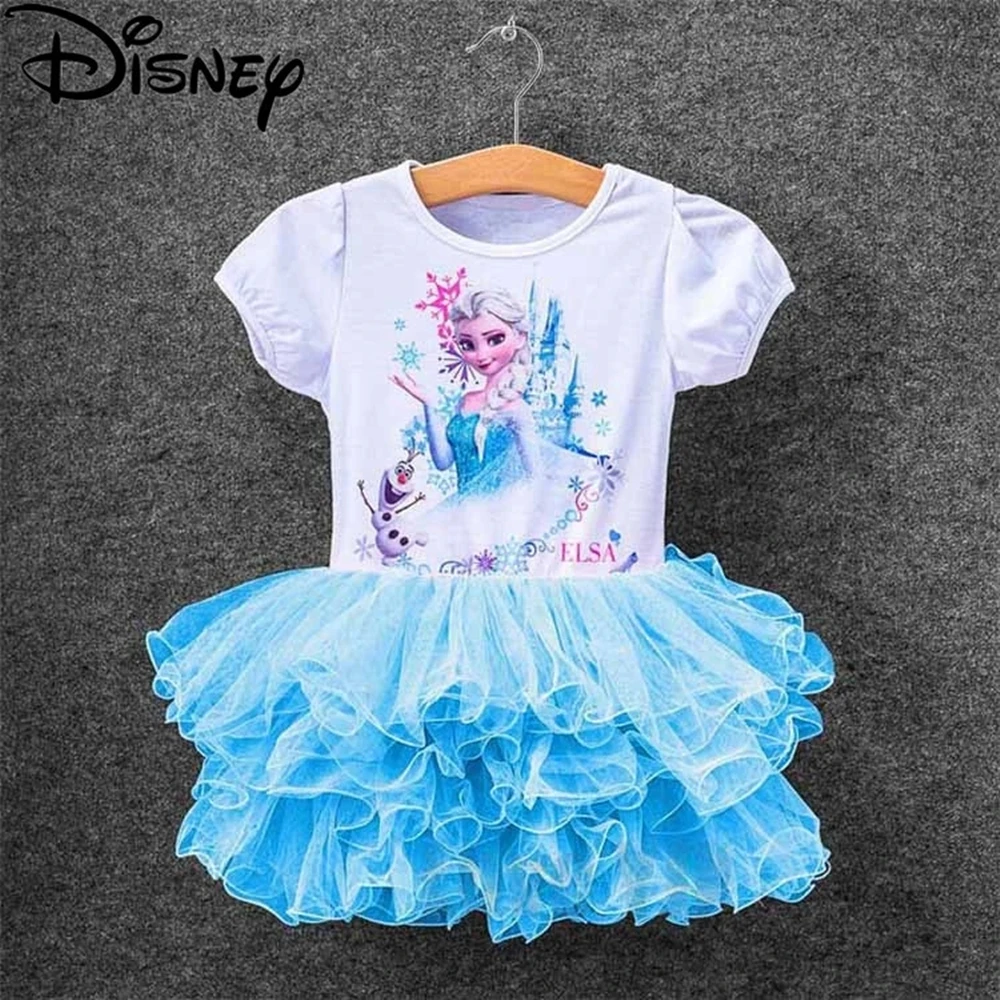 Disney Frozen dress Princess toddler Anna Elsa Girl Baby Costume carnival infant new year kids children clothes christmas | Детская