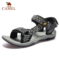 camel new men women weave outdoor sandals casual anti collision durable waterproof high quality beach fishing sandals 41 46