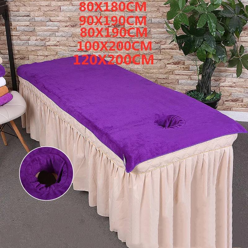 120x200 см из сверхтонкого волокна Мягкий Красота ванны салона Полотенца кровать с