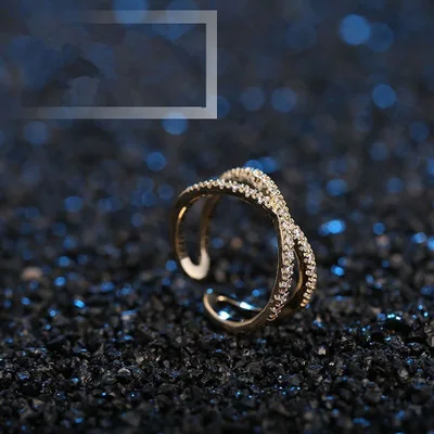 Кольцо Einzigartige лаконичное кольцо с кристаллами для детей | Украшения и аксессуары