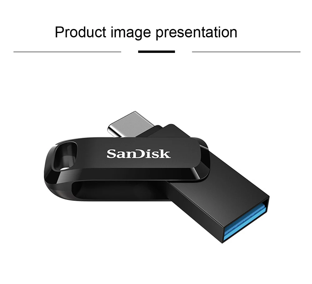 SanDisk флеш-накопитель USB 32 Гб 64 Гб 128 ГБ 256 ГБ ультра двойной USB3.1 диск OTG type-C флеш-накопитель 150 м/с для смартфонов и ноутбуков