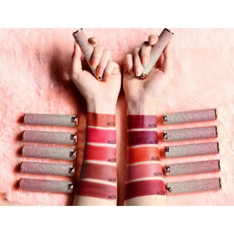 Брендовая матовая губная помада телесного цвета макияж сексуальная красота