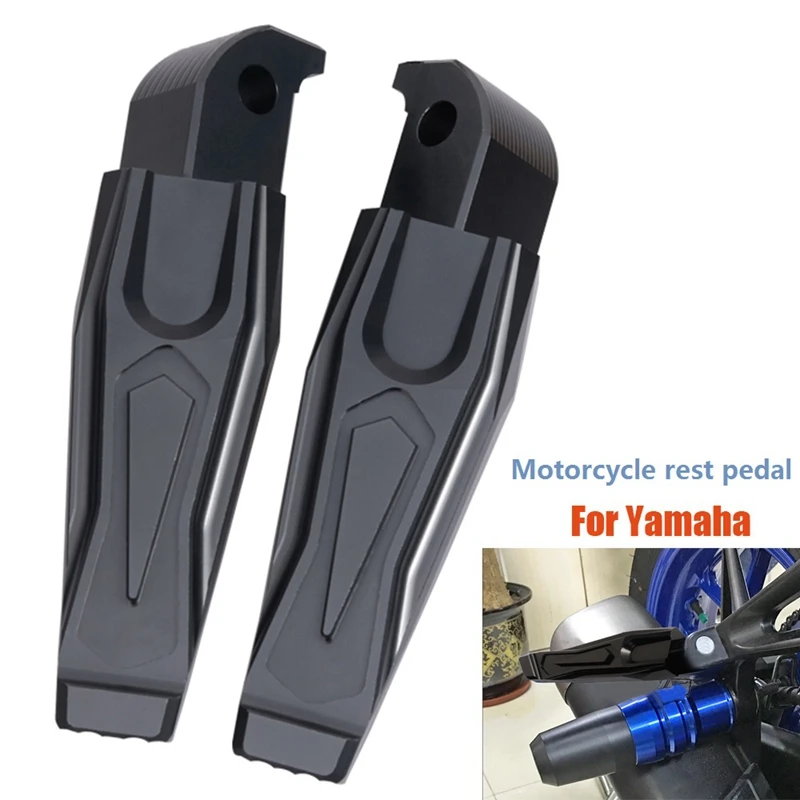 Мотоциклетные алюминиевые педали с подножкой для Yamaha NMAX155 AEROX NVX XMAX TMAX 155 300 530