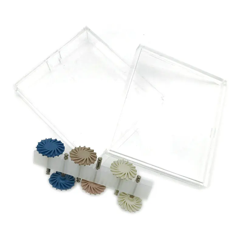 6 шт./компл. зубная композитная смола набор для полировки дисков спиральная