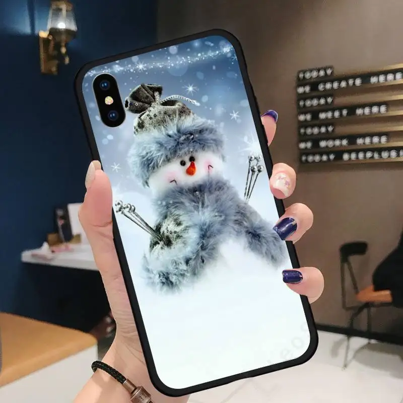 

Winter New York Central Phone Case for iPhone 11 12 pro XS MAX 8 7 6 6S Plus X 5S SE 2020 XR
