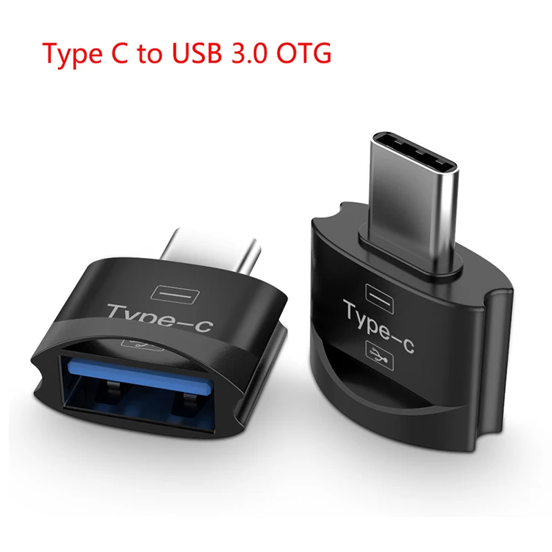 Адаптер USB Type-C OTG для Samsung Note 10 Xiaomi mi Oneplus 7 Pro коннектор в 3 0 с цепочкой | Электроника