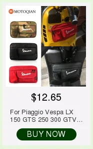 Для Piaggio Vespa LX 150 GTS 250 300 GTV 250 LX 50 LXV 150 S 150 новая водонепроницаемая сумка для хранения скутера сумка для мотоциклетного перчатка-инструмент