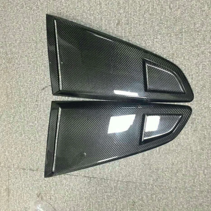 Для Ford Mustang Углеволокно 2/набор авто боковое окно вентиляционное отверстие