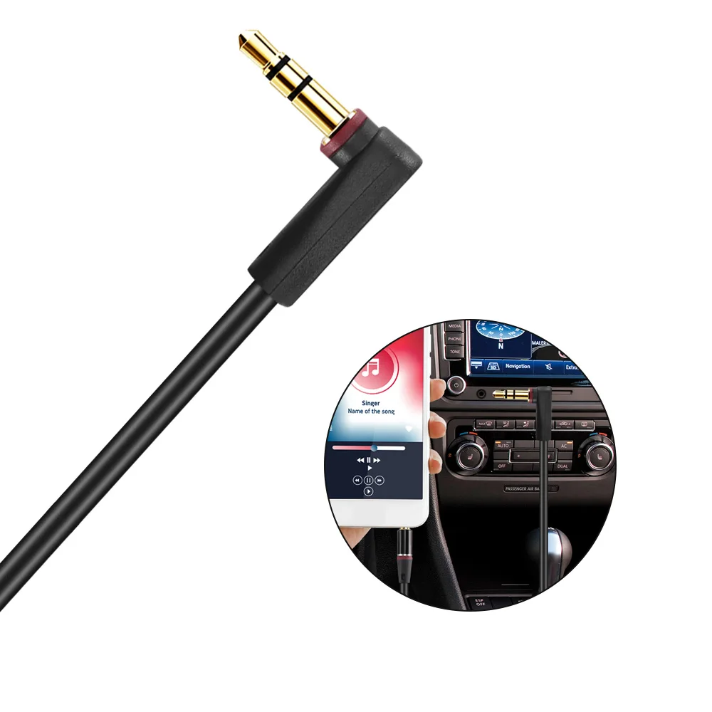 Аудиокабель L Style 3 5 мм кабель для колонок передача Hi-Fi стерео 9 фута удлиненный