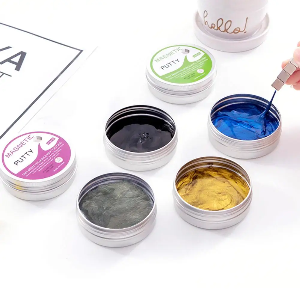 

Hand Squeeze Slime Toys Modeling Clay Putty Magnetic Slime Modeling Clay Putty Magnetic Slime Relieve stress Fidget Toys pop it