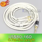 LN007238 16-жильный OCC посеребренный кабель для наушников для FOSTEX TH900 MKII MK2 TH-909 TR-X00 TH-600