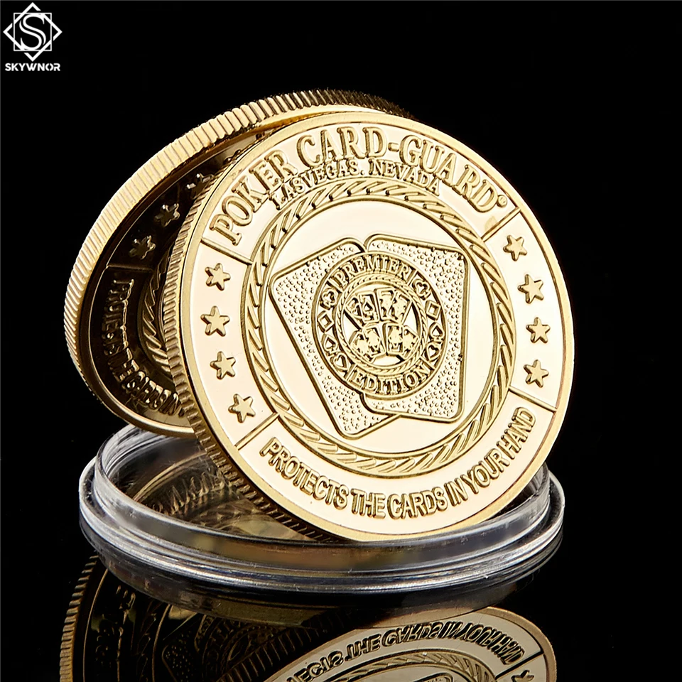Техасский шлепанцы поворот река большой маленький покер чип защита карты монета
